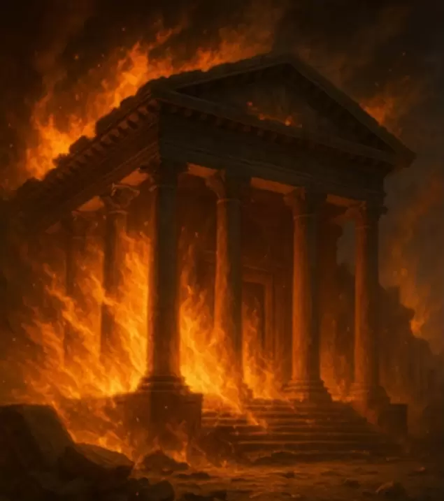 kiicrs-wisdom-vault-burning-library